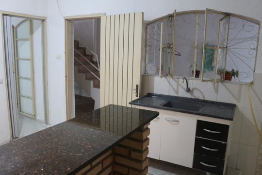 Cozinha de casa para alugar com 1 quarto, 100m² em Santa Maria, São Caetano do Sul