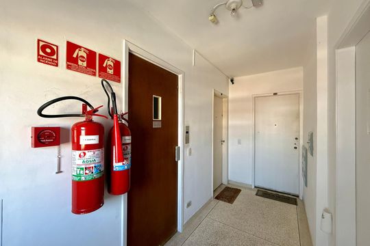 Hall Apartamento de apartamento para alugar com 1 quarto, 43m² em Vila Cruzeiro, São Paulo