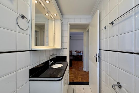 Banheiro de apartamento para alugar com 1 quarto, 43m² em Vila Cruzeiro, São Paulo