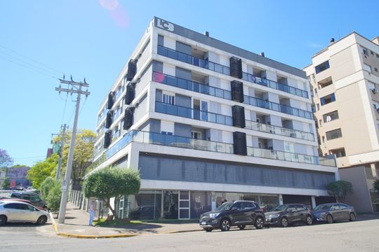 Fachada de apartamento à venda com 2 quartos, 100m² em Vila Nova, Novo Hamburgo