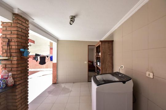 Área de Serviço de casa à venda com 3 quartos, 86m² em Parque Monte Alegre, Taboão da Serra