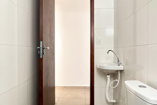 Banheiro de apartamento à venda com 2 quartos, 44m² em Freguesia do Ó, São Paulo