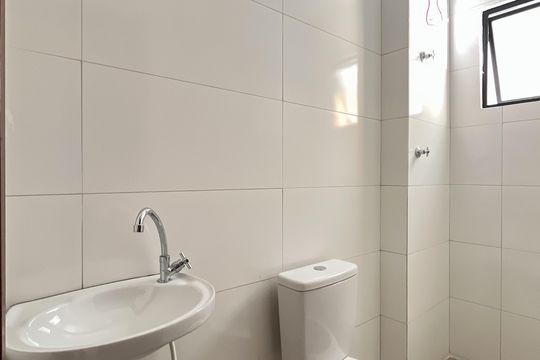 Banheiro de apartamento à venda com 2 quartos, 44m² em Freguesia do Ó, São Paulo