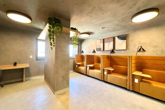 Área comum - Coworking de kitnet/studio à venda com 1 quarto, 29m² em Vila Clementino, São Paulo