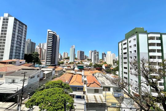 Vista da Varanda de kitnet/studio à venda com 1 quarto, 29m² em Vila Clementino, São Paulo