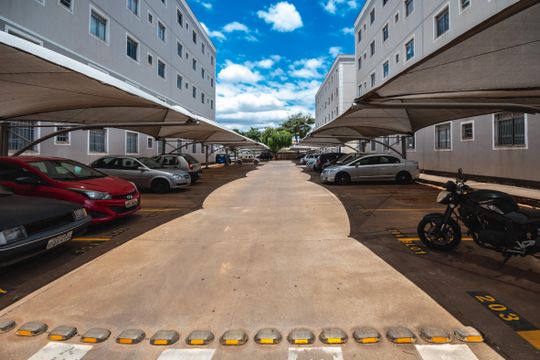 Garagem de apartamento para alugar com 2 quartos, 44m² em Itatiaia, Belo Horizonte