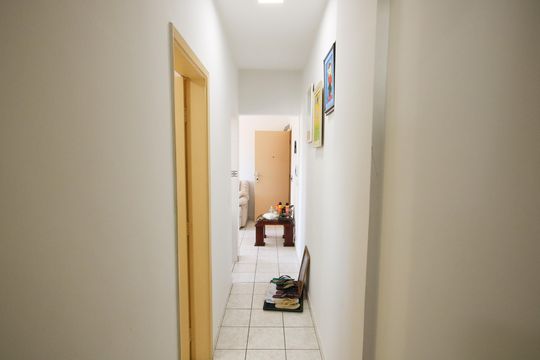 Corredor de apartamento para alugar com 1 quarto, 60m² em Boqueirão, Praia Grande