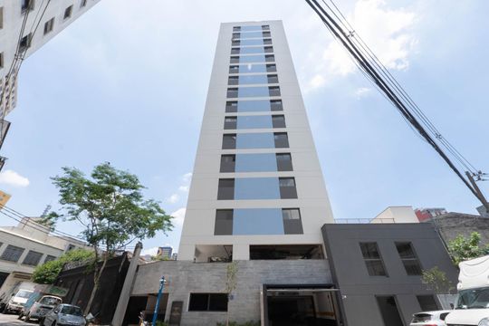 Fachada de kitnet/studio à venda com 1 quarto, 24m² em Bela Vista, São Paulo