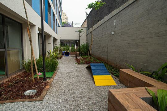 Área comum de kitnet/studio à venda com 1 quarto, 24m² em Bela Vista, São Paulo