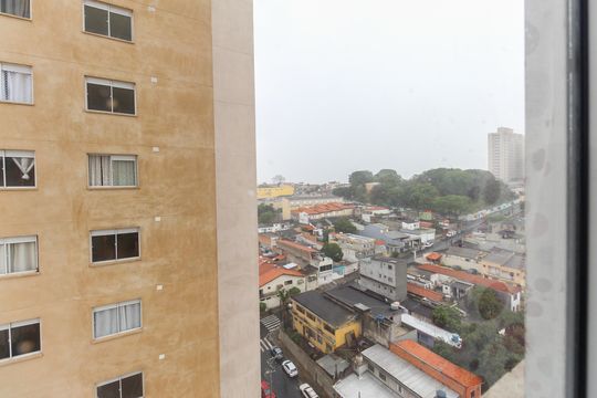 Vista da Sala de apartamento à venda com 2 quartos, 34m² em Vila Carmosina, São Paulo