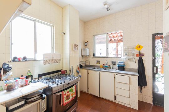 Cozinha de apartamento à venda com 3 quartos, 134m² em Estácio, Rio de Janeiro