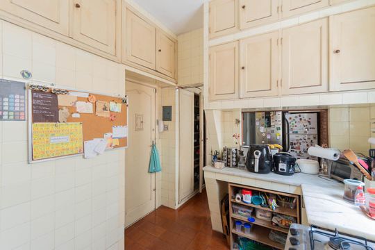 Cozinha de apartamento à venda com 3 quartos, 134m² em Estácio, Rio de Janeiro