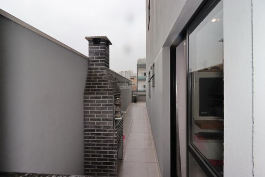 Quintal de apartamento à venda com 2 quartos, 69m² em Jardim Ocara, Santo André
