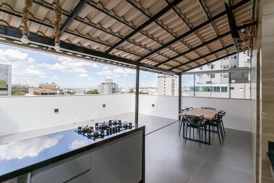 Cobertura de apartamento à venda com 2 quartos, 105m² em Cabral, Contagem