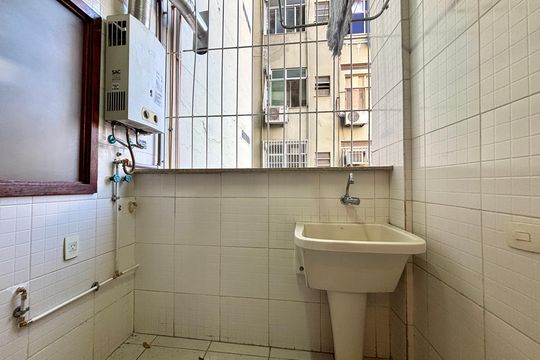 Área de serviço de apartamento à venda com 3 quartos, 100m² em Botafogo, Rio de Janeiro