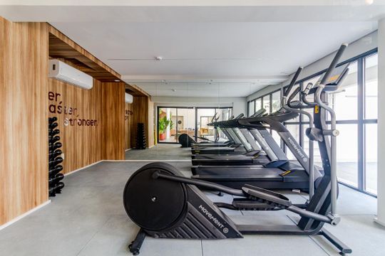 Área comum - Academia de kitnet/studio para alugar com 1 quarto, 25m² em Perdizes, São Paulo