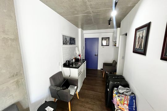 Sala/Cozinha de apartamento à venda com 1 quarto, 40m² em Santana, São Paulo