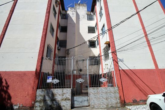 Fachada e portaria de apartamento à venda com 2 quartos, 36m² em Penha Circular, Rio de Janeiro