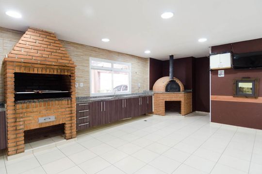 Churrasqueira de apartamento à venda com 2 quartos, 50m² em Parque Erasmo Assunção, Santo André