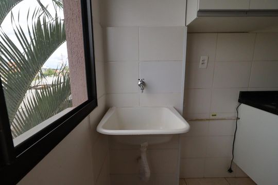 Área de Serviço de apartamento para alugar com 2 quartos, 45m² em Conjunto Habitacional Jardim das Palmeiras, Ribeirão Preto