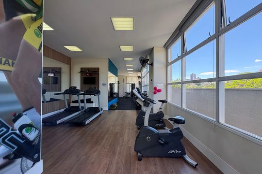 Área comum - Academia de apartamento à venda com 3 quartos, 86m² em Vila Gilda, Santo André