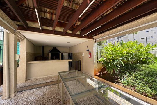 Área comum - Churrasqueira de apartamento à venda com 3 quartos, 86m² em Vila Gilda, Santo André