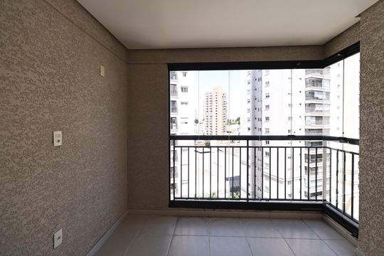 Sacada de apartamento à venda com 3 quartos, 86m² em Vila Gilda, Santo André