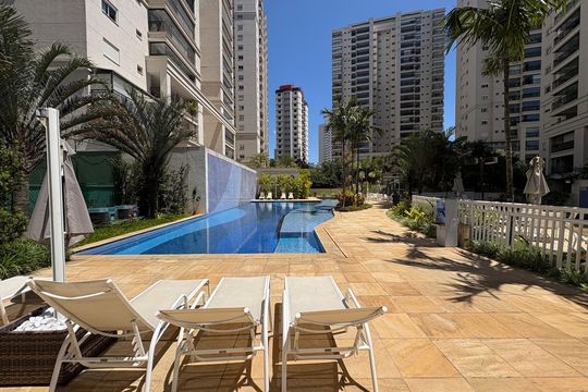 Área comum - Piscina de apartamento à venda com 3 quartos, 86m² em Vila Gilda, Santo André