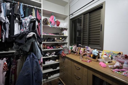 Quarto 2  de apartamento à venda com 3 quartos, 100m² em Vila Alzira, Santo André