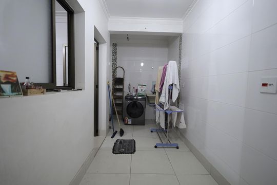 Área de Serviço de apartamento à venda com 3 quartos, 100m² em Vila Alzira, Santo André