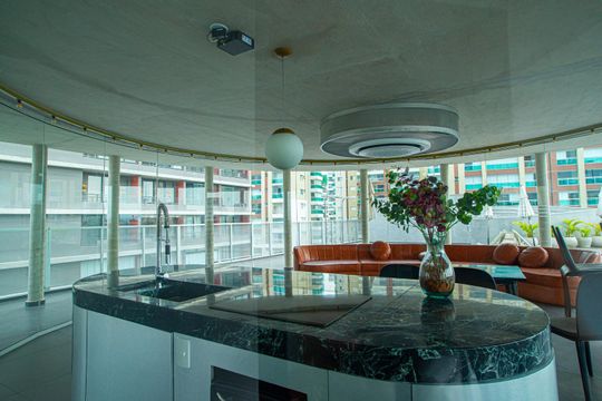 Área comum de kitnet/studio à venda com 1 quarto, 16m² em Bela Vista, São Paulo