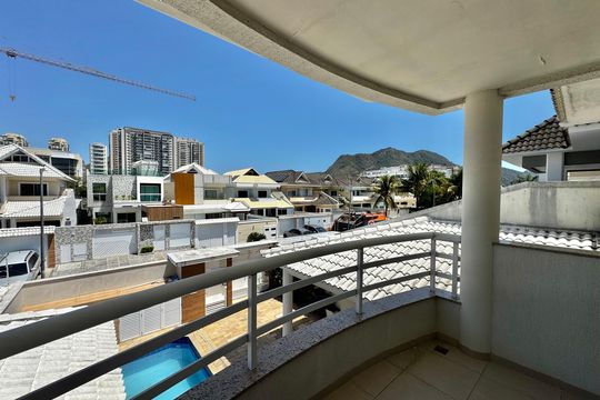 Suite 1 - Varanda de casa de condomínio à venda com 6 quartos, 290m² em Recreio dos Bandeirantes, Rio de Janeiro