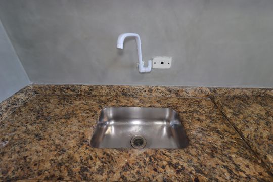 Cozinha - Pia de apartamento à venda com 2 quartos, 54m² em Jardim Alvorada, Santo André
