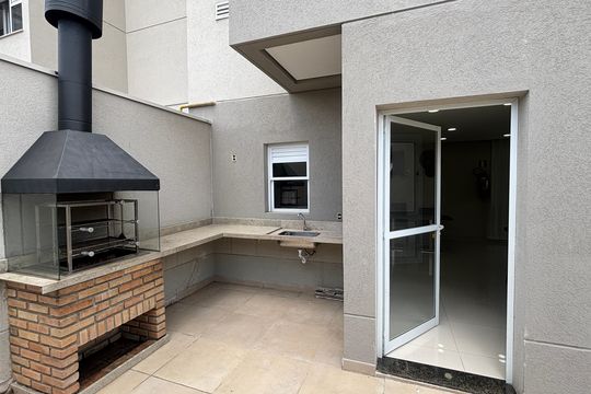 Churrasqueira de apartamento à venda com 2 quartos, 59m² em Vila Sao Pedro, Santo André