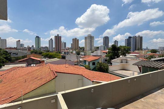 Vista da Área de Serviço de apartamento à venda com 2 quartos, 59m² em Vila Sao Pedro, Santo André