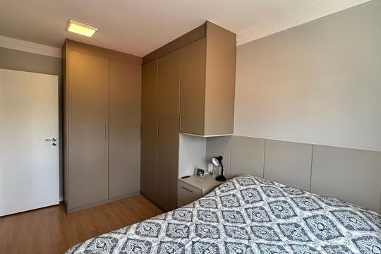 Quarto 1 de apartamento à venda com 2 quartos, 59m² em Vila Sao Pedro, Santo André