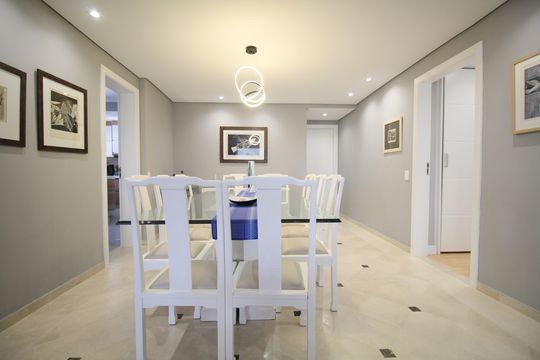 Sala de apartamento à venda com 3 quartos, 217m² em Paraíso do Morumbi, São Paulo