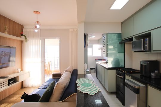 Cozinha de apartamento à venda com 2 quartos, 69m² em Vila Aricanduva, São Paulo