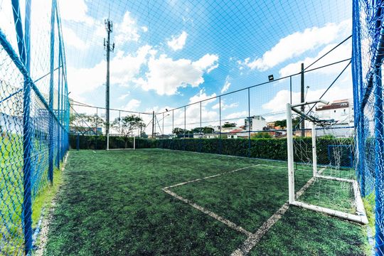 Área comum - Quadra esportiva de apartamento à venda com 2 quartos, 50m² em Parque Erasmo Assunção, Santo André