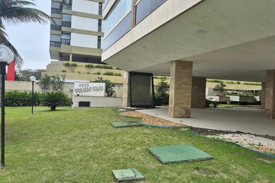 Fachada do Prédio de apartamento à venda com 1 quarto, 65m² em Barra da Tijuca, Rio de Janeiro