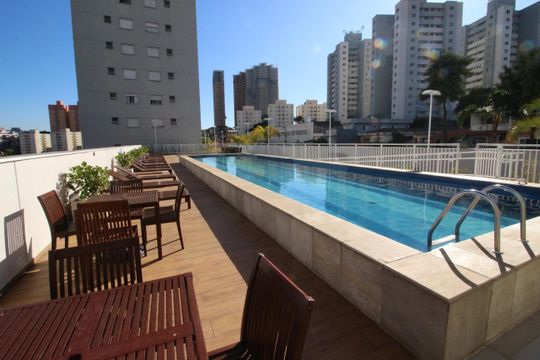 Área comum - Piscina de apartamento para alugar com 2 quartos, 50m² em Jaguaribe, Osasco