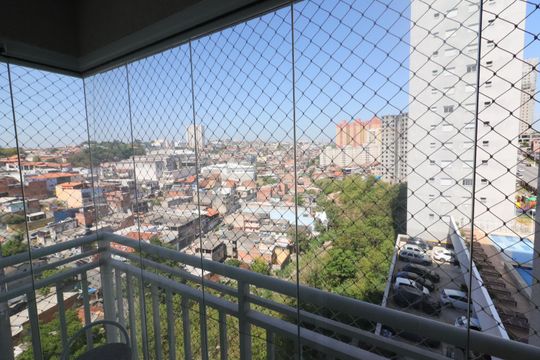 Sala de apartamento para alugar com 2 quartos, 50m² em Jaguaribe, Osasco