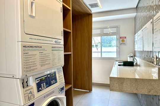 Area Comum - Lavanderia de apartamento à venda com 2 quartos, 38m² em Vila Flora, Guarulhos