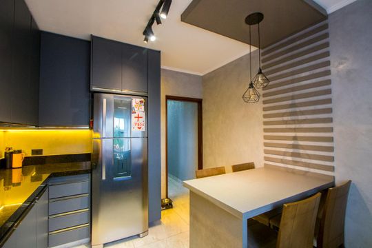 Cozinha de casa para alugar com 3 quartos, 215m² em Vila Pires, Santo André