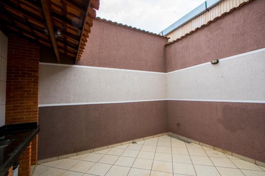 Quintal/Espaço gourmet de casa para alugar com 3 quartos, 215m² em Vila Pires, Santo André