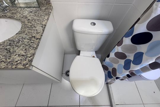 Banheiro Social - Segundo Andar de apartamento para alugar com 3 quartos, 211m² em Recreio dos Bandeirantes, Rio de Janeiro