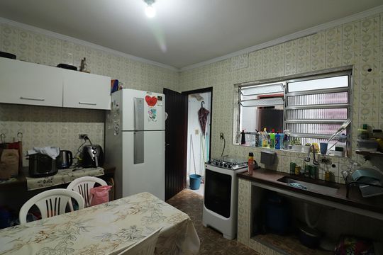 Cozinha  de casa à venda com 2 quartos, 90m² em Vila Vivaldi, São Bernardo do Campo