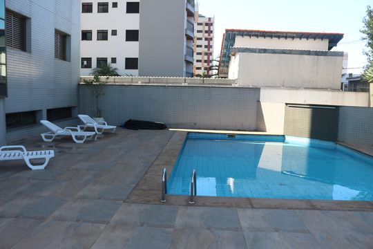 Área comum - Piscina de apartamento à venda com 3 quartos, 154m² em Santa Paula, São Caetano do Sul