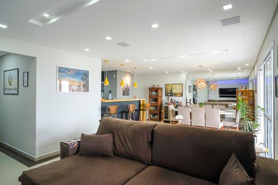 Sala de apartamento à venda com 3 quartos, 125m² em Boa Vista, São Caetano do Sul