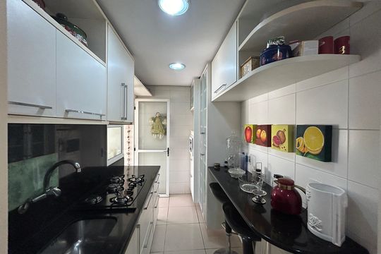 Cozinha  de apartamento para alugar com 3 quartos, 170m² em Centro, São Leopoldo